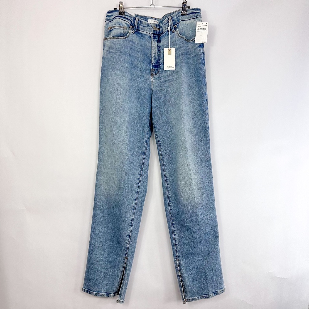 Good American Good Boy Indigo Boyfriend Denim Jeans